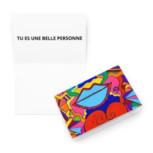 Carte à message — un mot qui vient du cœur