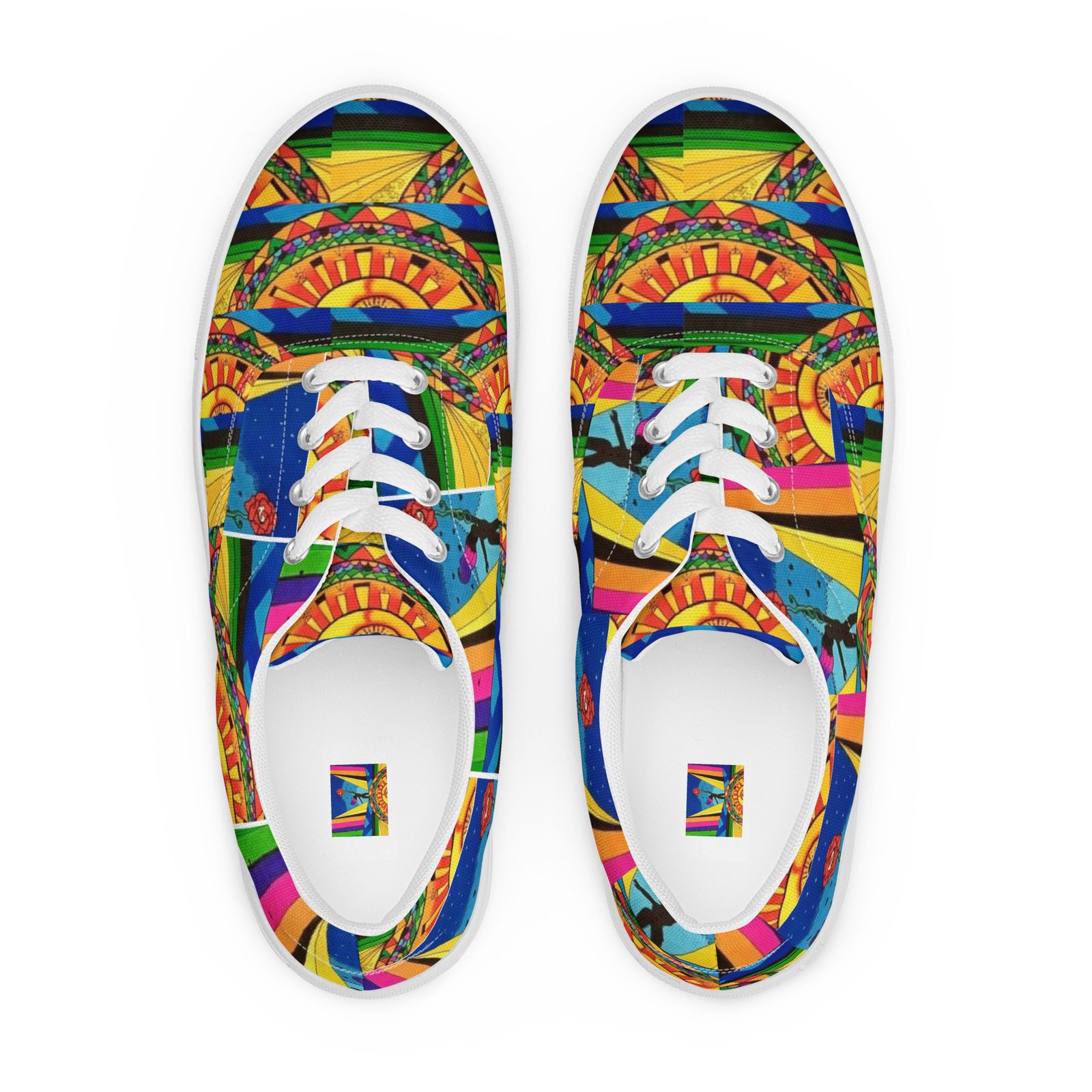 Tennis en toile avec lacets – Image 7